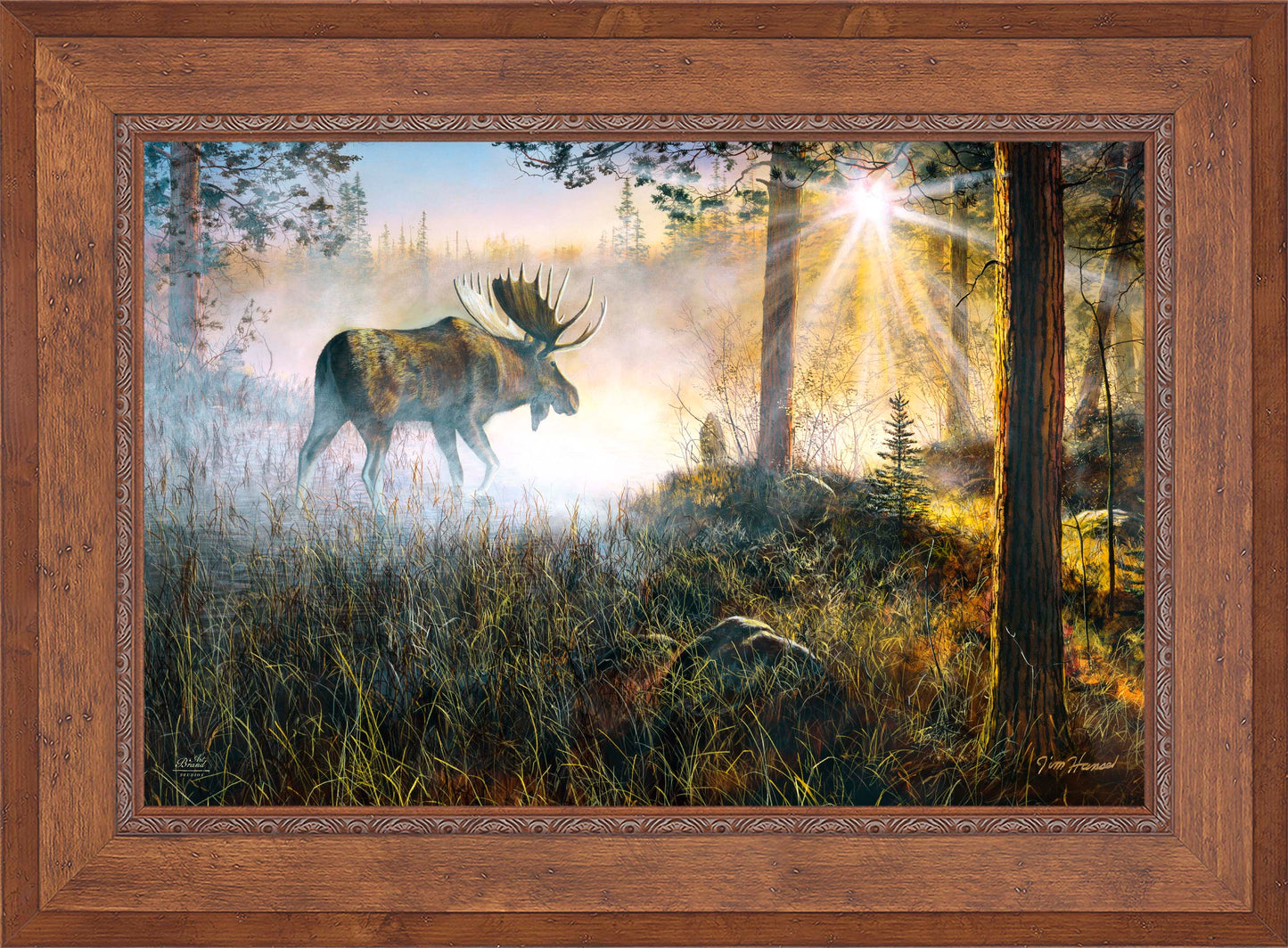 Walk In The Mist - Limited Edition Canvas