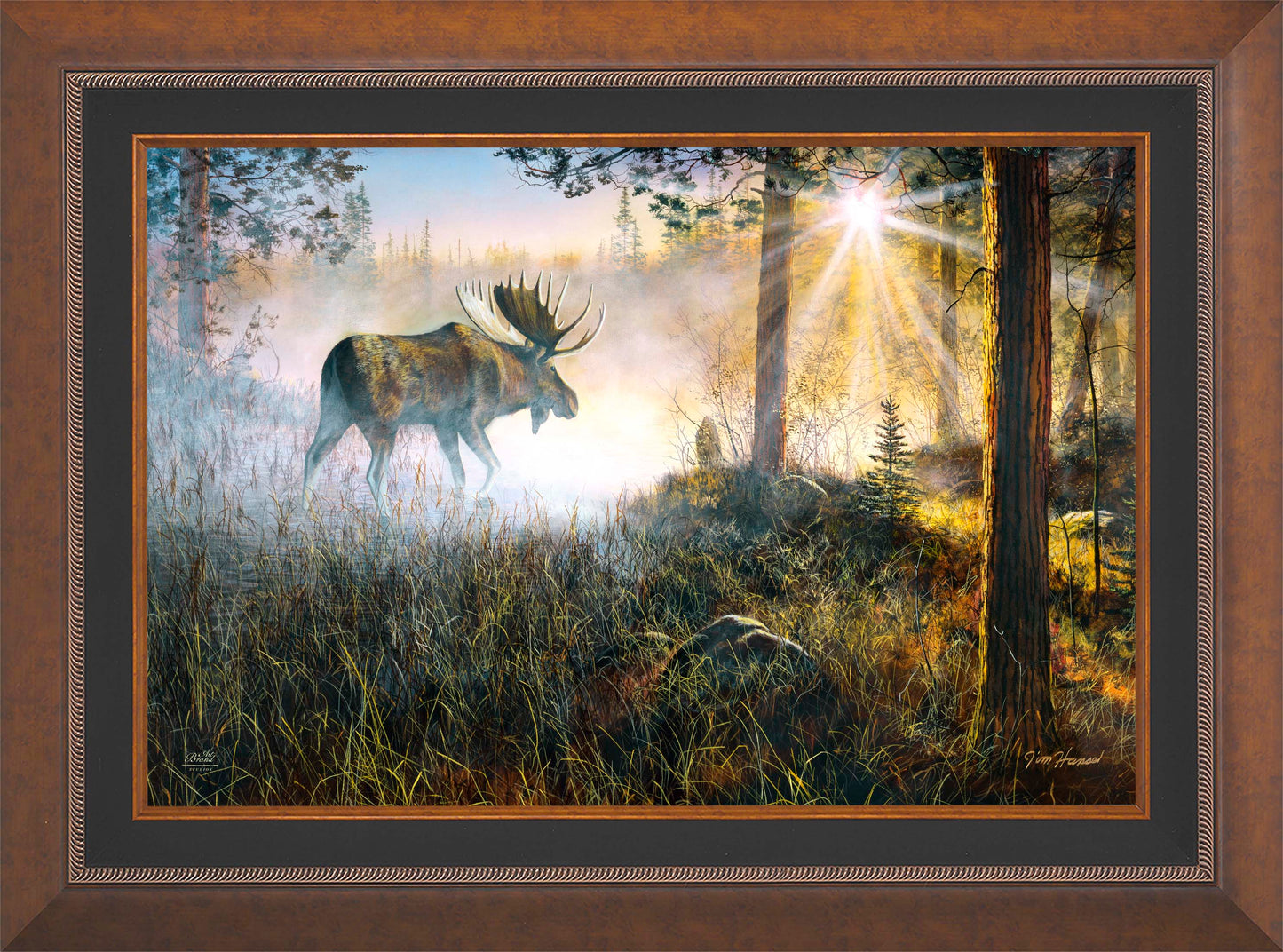 Walk In The Mist - Limited Edition Canvas