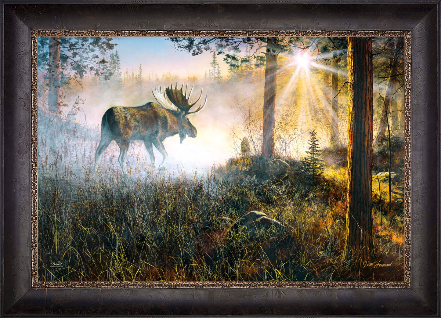 Walk In The Mist - Limited Edition Canvas