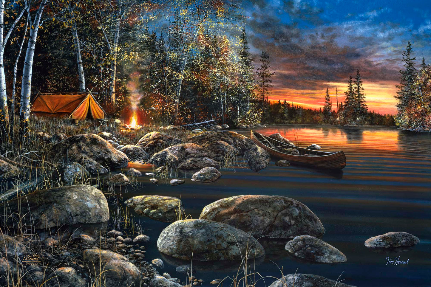 Twilight Fire - Limited Edition Canvas