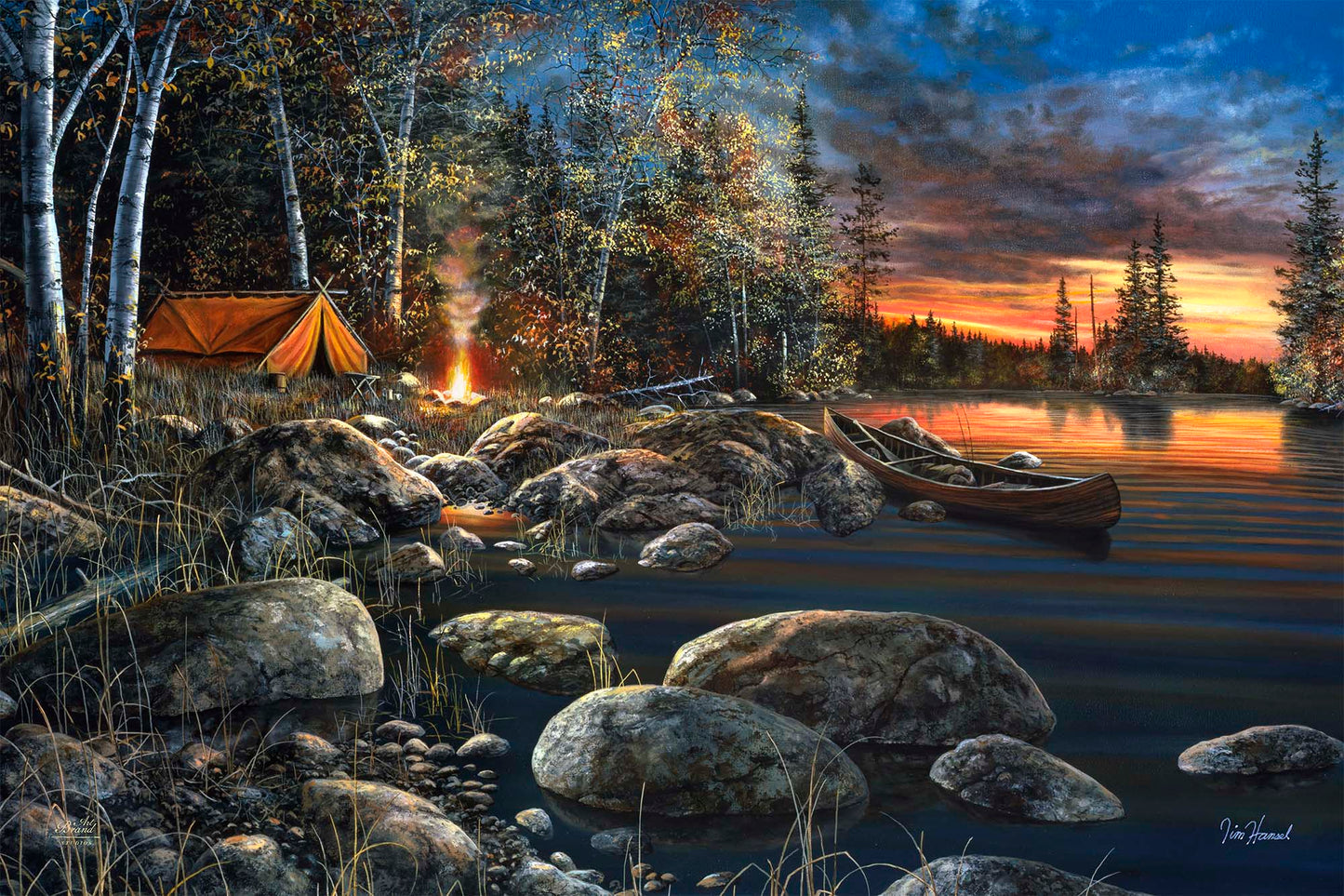 Twilight Fire - Limited Edition Canvas