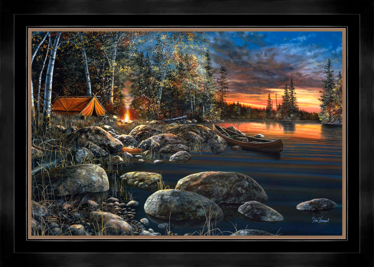Twilight Fire - Limited Edition Canvas