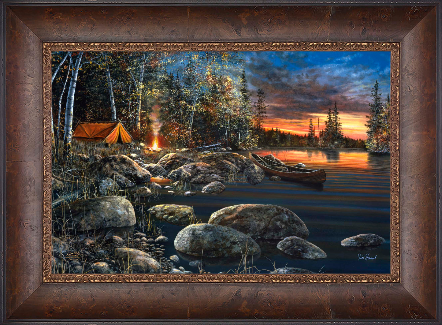 Twilight Fire - Limited Edition Canvas
