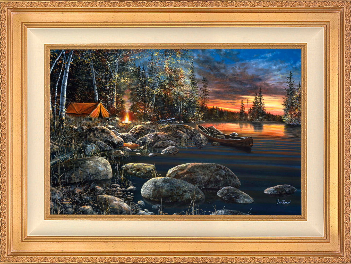 Twilight Fire - Limited Edition Canvas