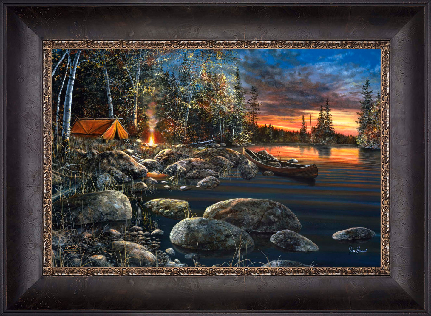 Twilight Fire - Limited Edition Canvas