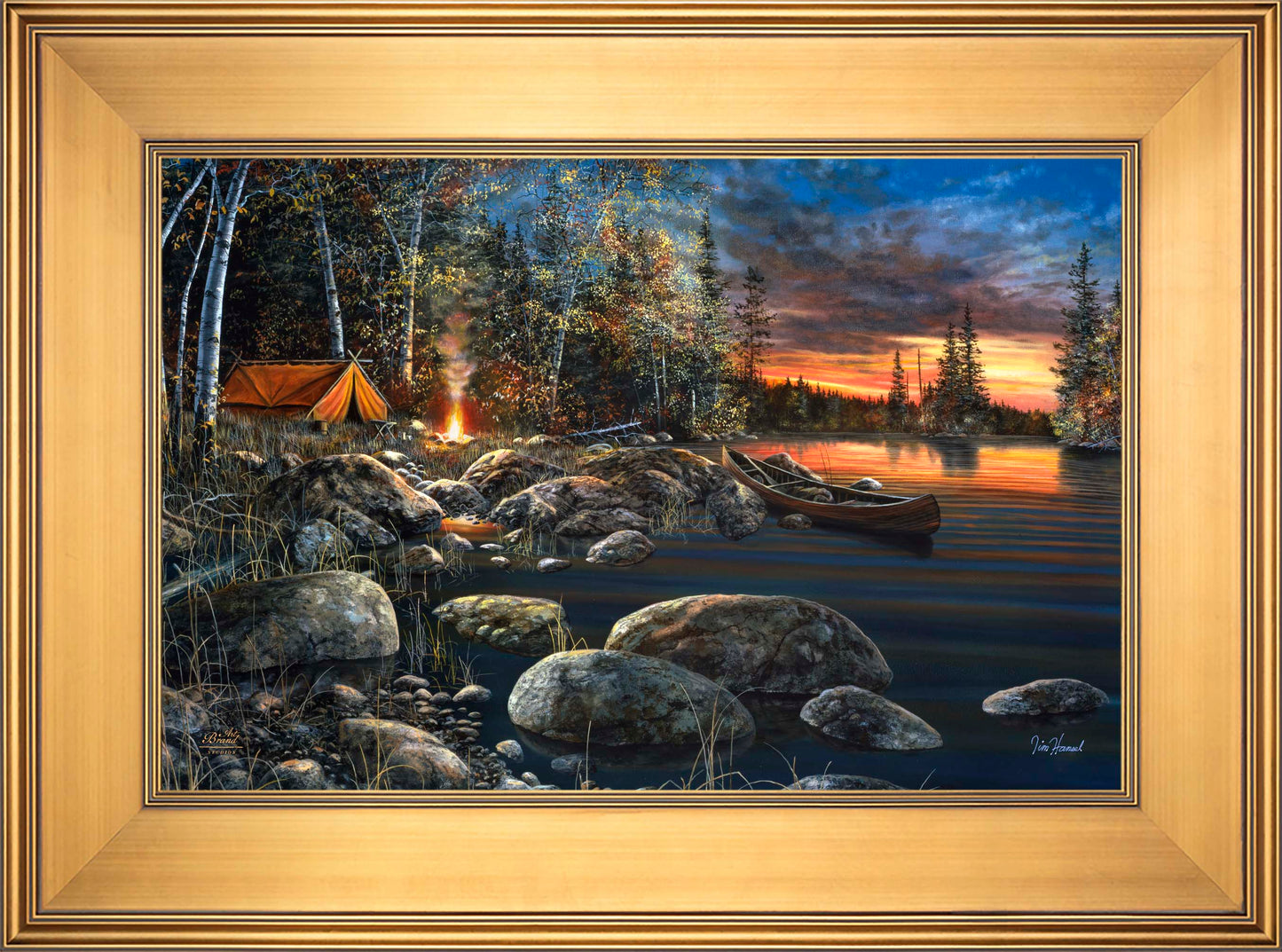 Twilight Fire - Limited Edition Canvas