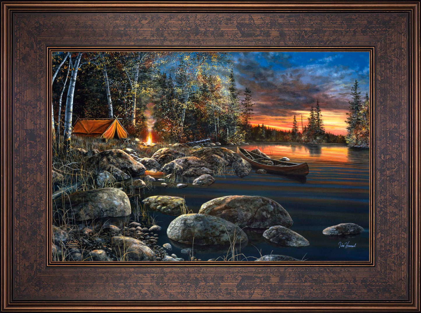Twilight Fire - Limited Edition Canvas