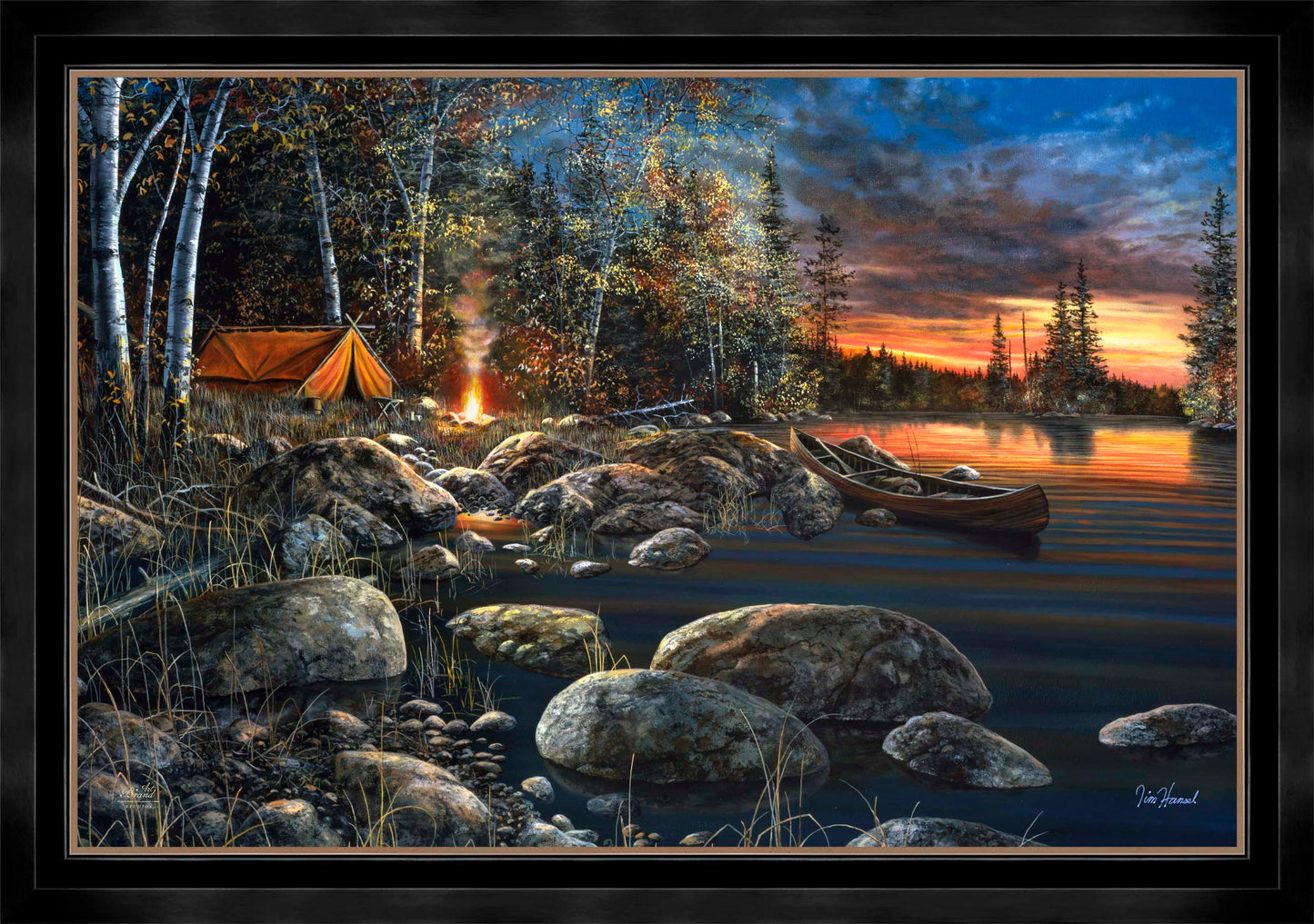 Twilight Fire - Limited Edition Canvas