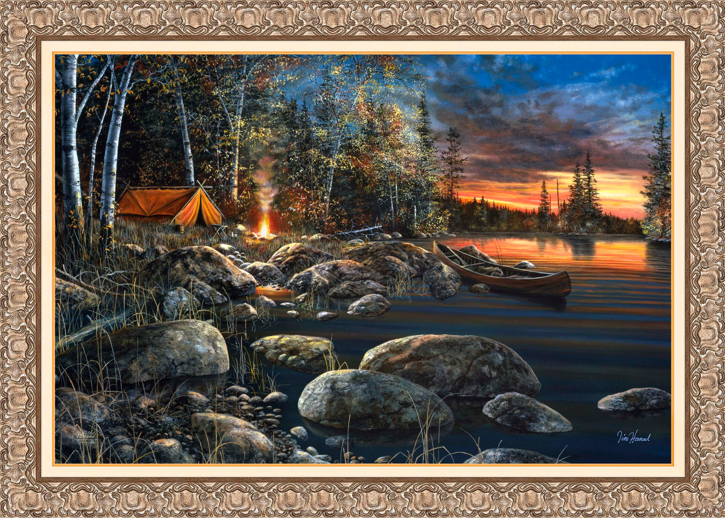 Twilight Fire - Limited Edition Canvas