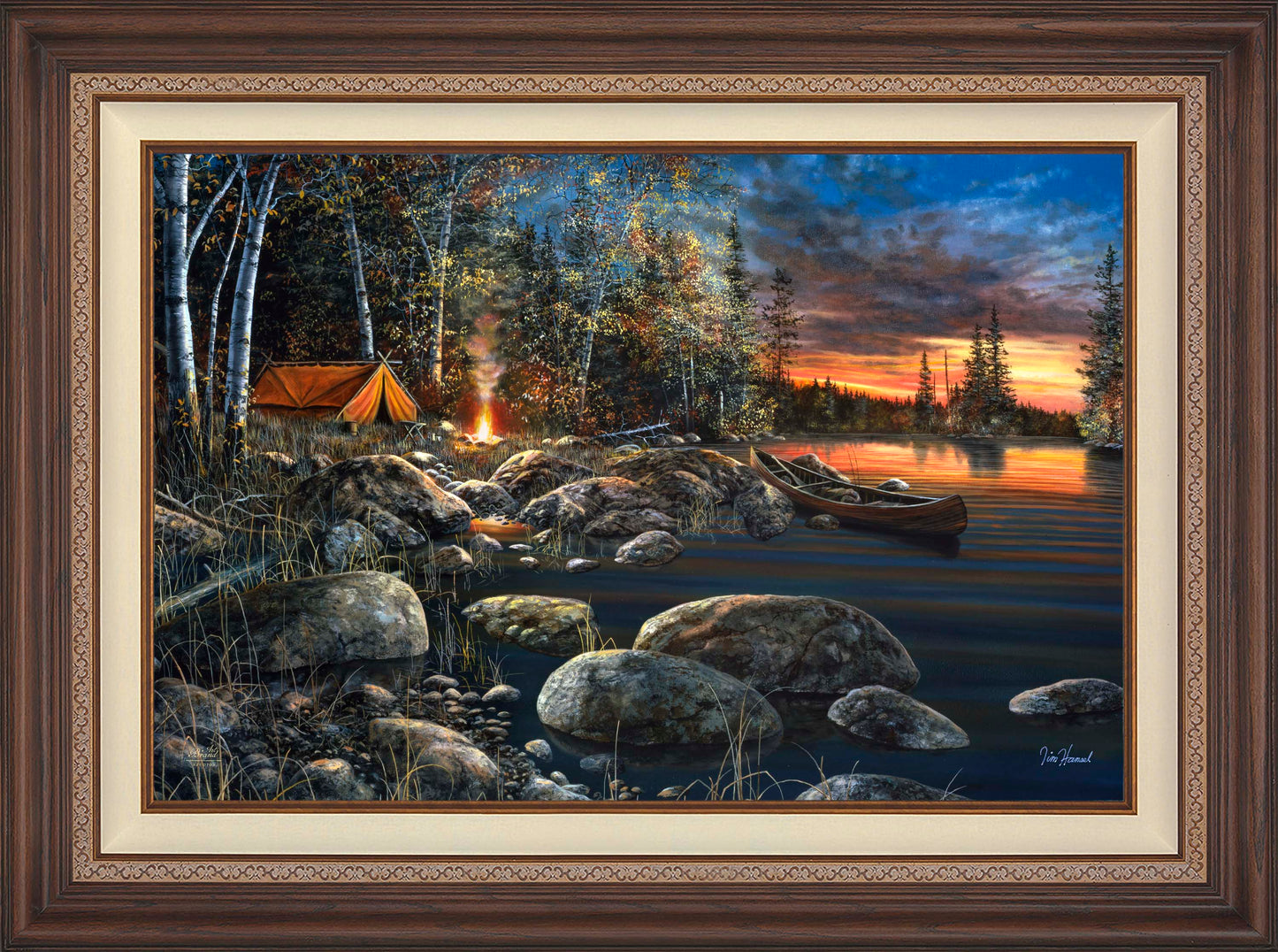 Twilight Fire - Limited Edition Canvas