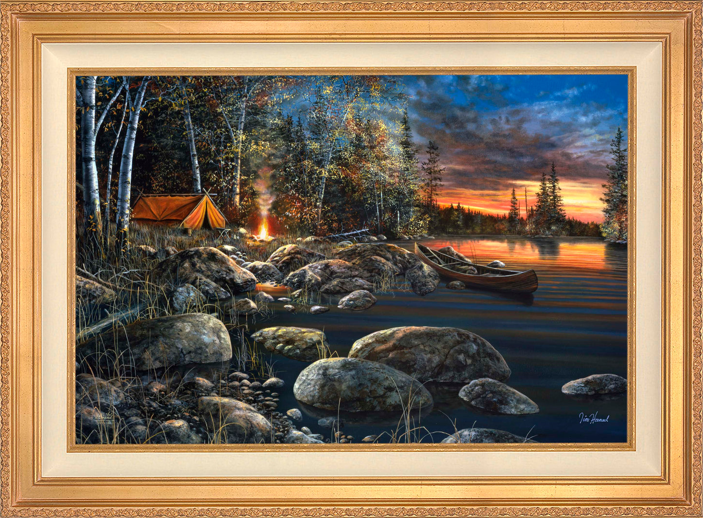Twilight Fire - Limited Edition Canvas
