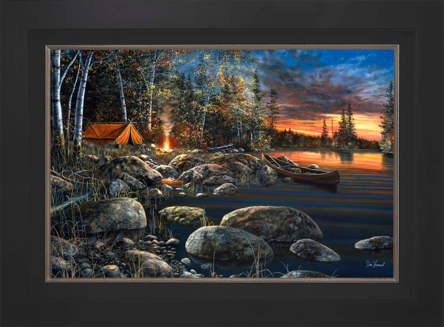Twilight Fire - Limited Edition Canvas