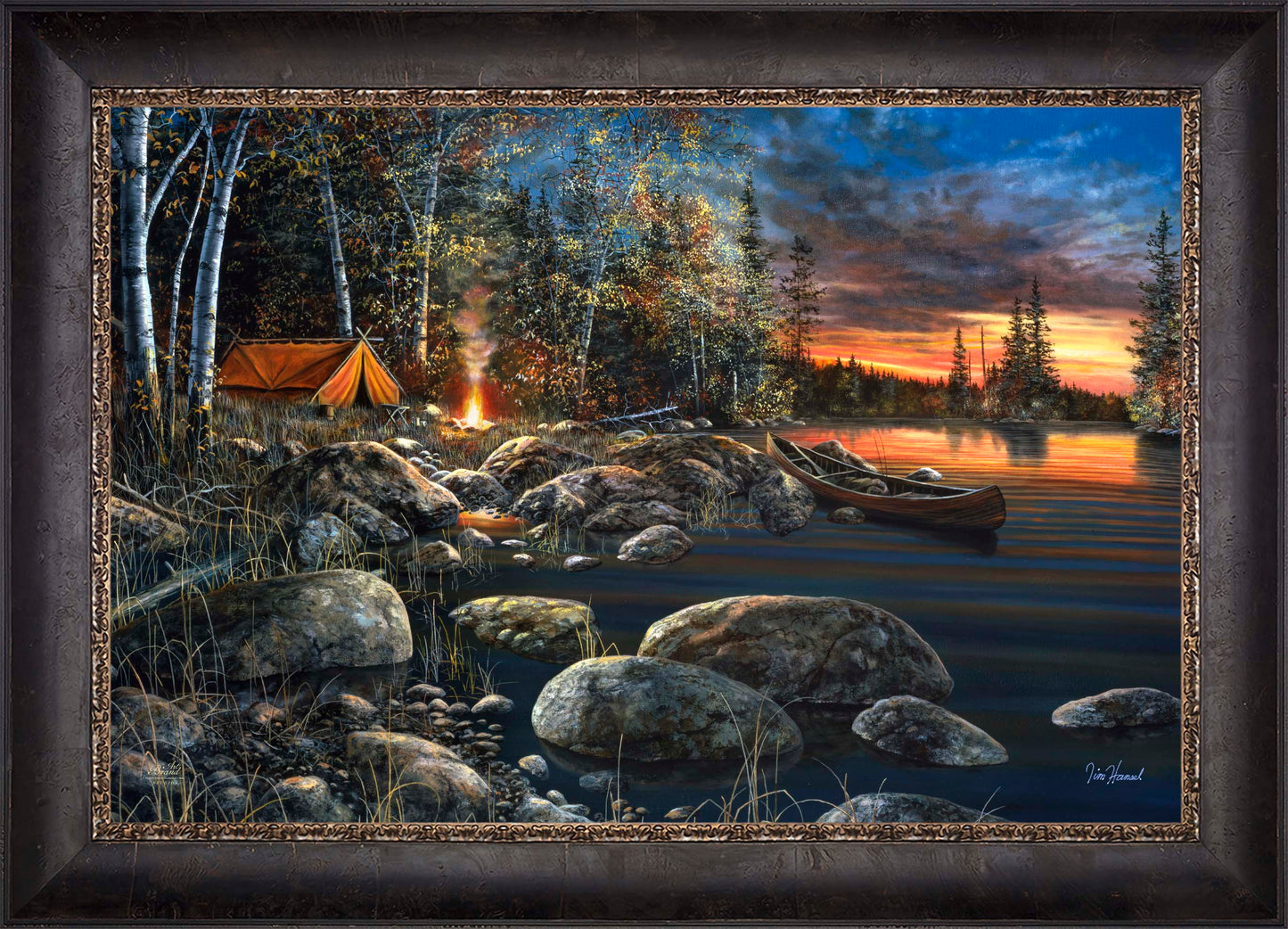 Twilight Fire - Limited Edition Canvas