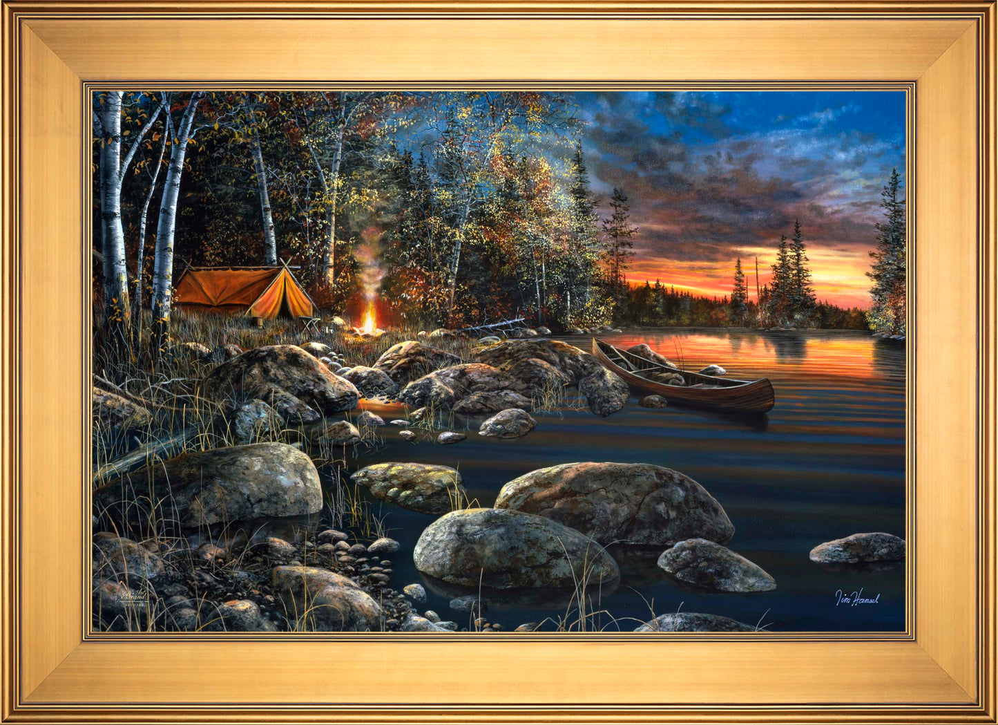 Twilight Fire - Limited Edition Canvas
