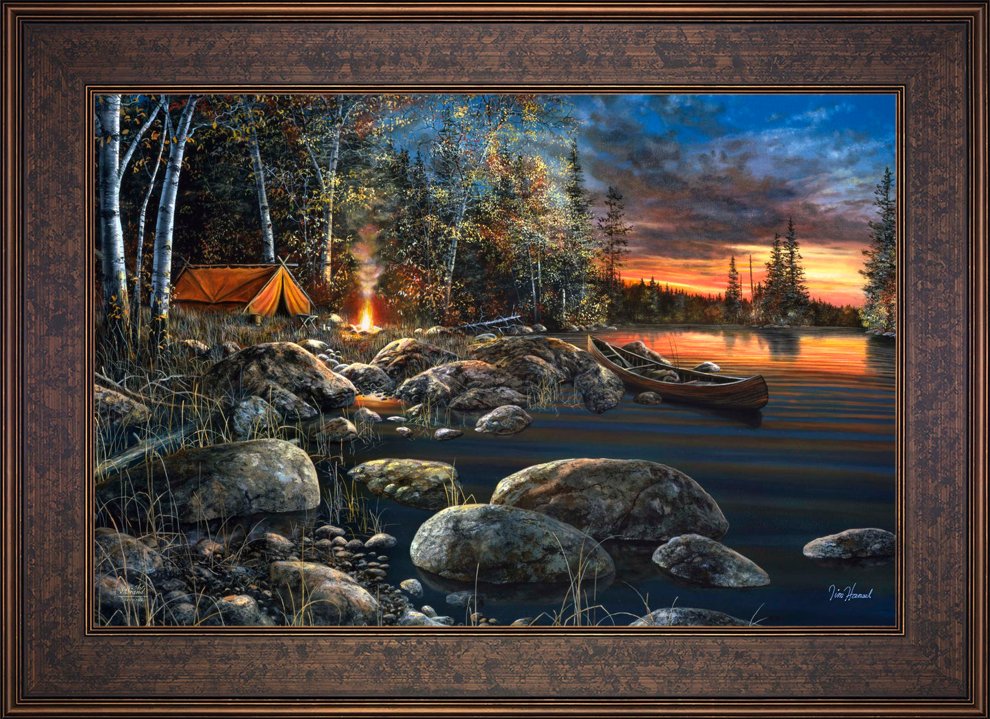 Twilight Fire - Limited Edition Canvas