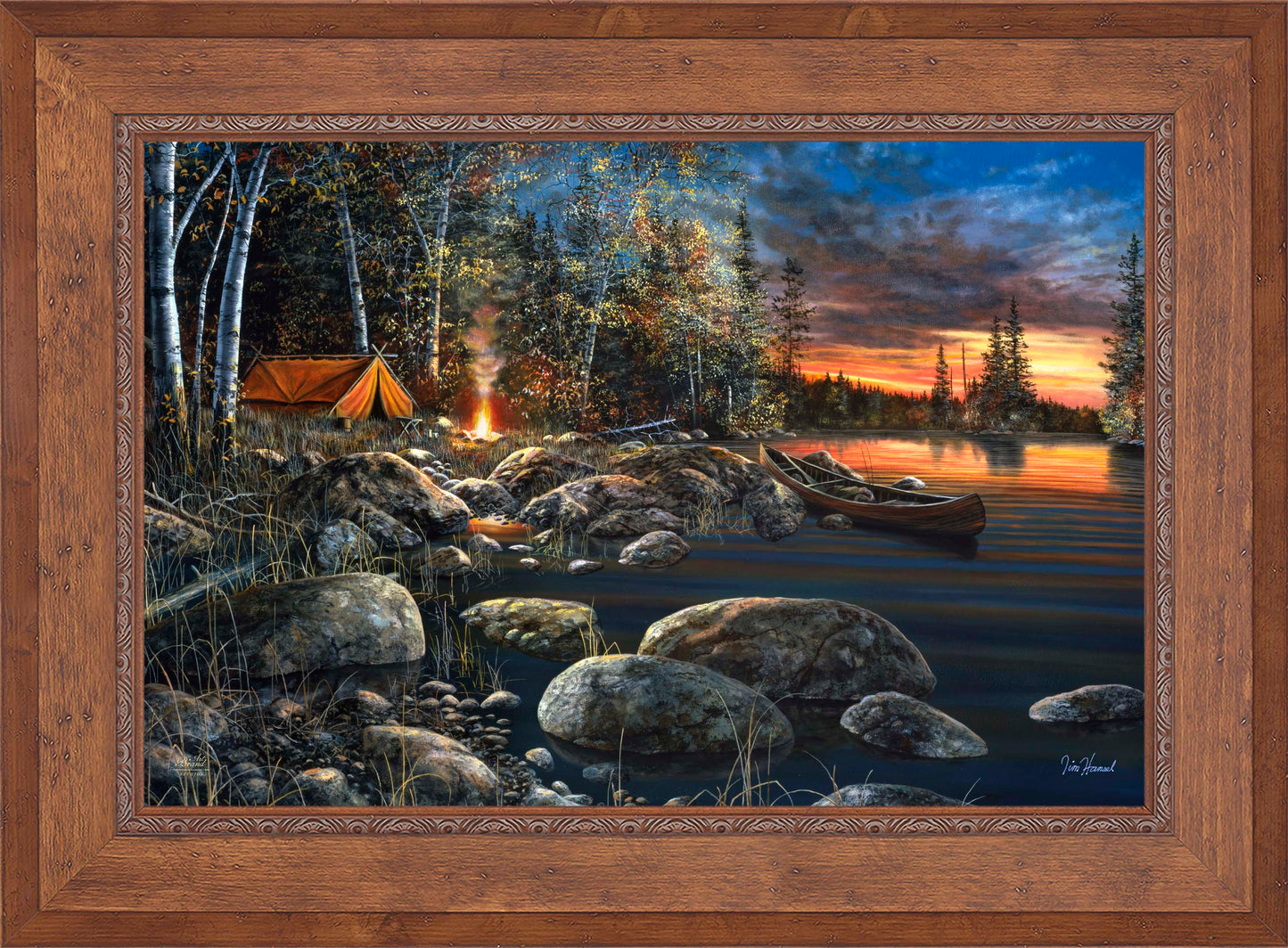 Twilight Fire - Limited Edition Canvas