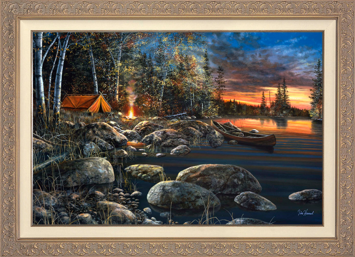 Twilight Fire - Limited Edition Canvas