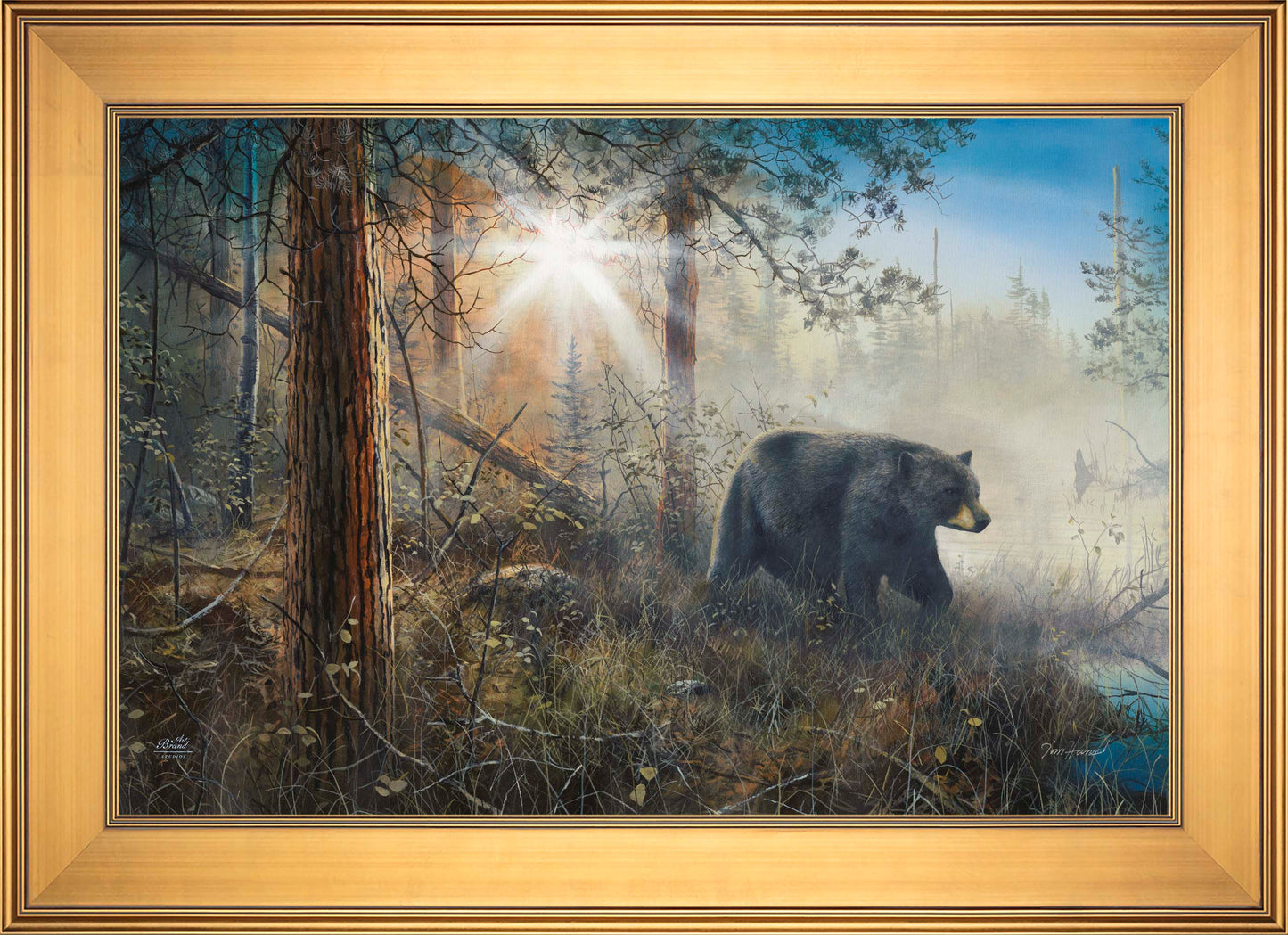 Shadow in the Mist - Limited Edition Canvas