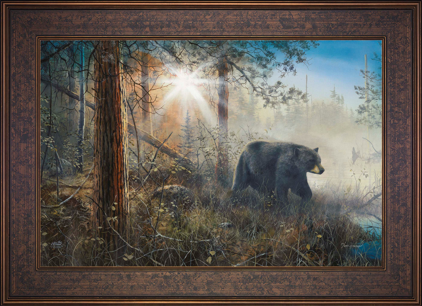 Shadow in the Mist - Limited Edition Canvas