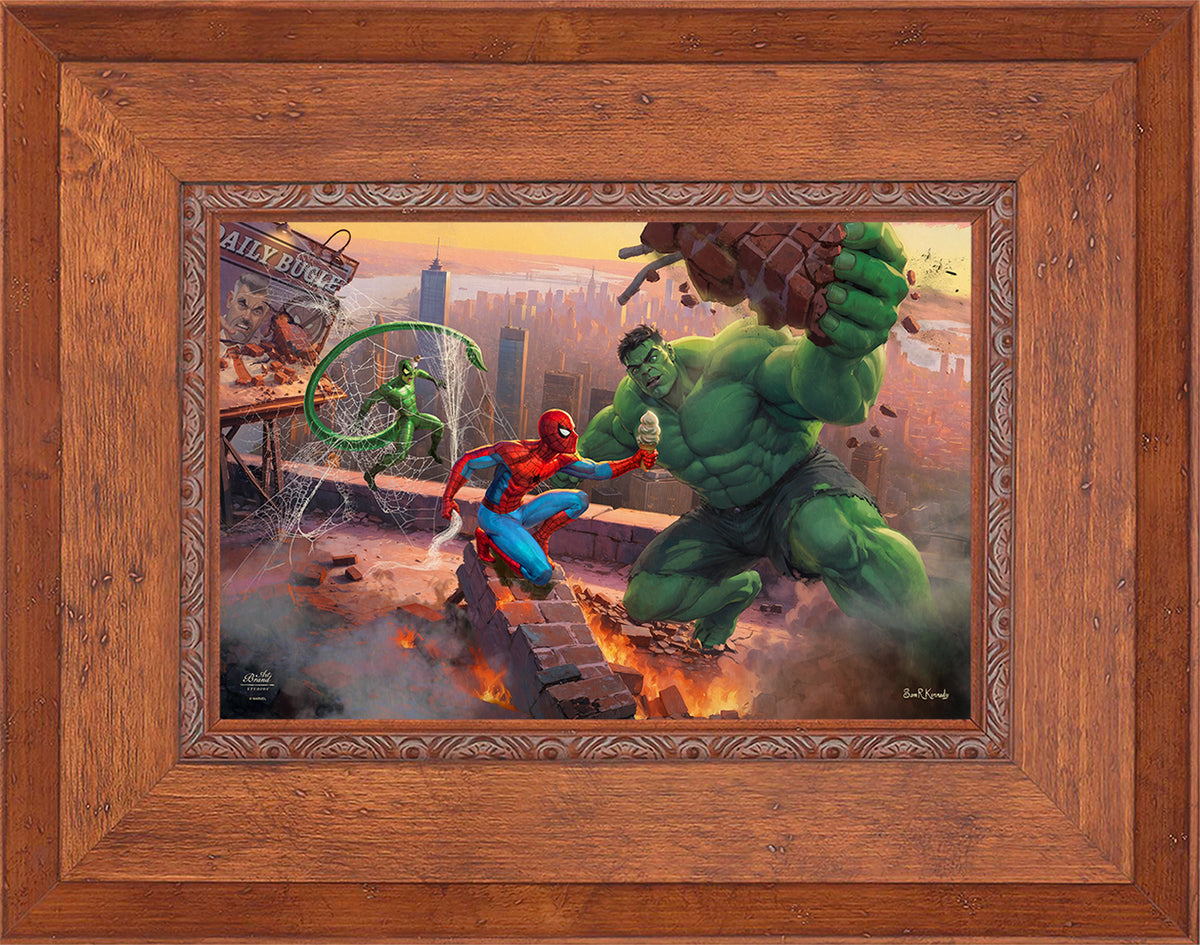 Spider-Man A Soft Serve Turneth Away Wrath - Limited Edition Canvas
