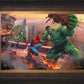 Spider-Man A Soft Serve Turneth Away Wrath - Limited Edition Canvas