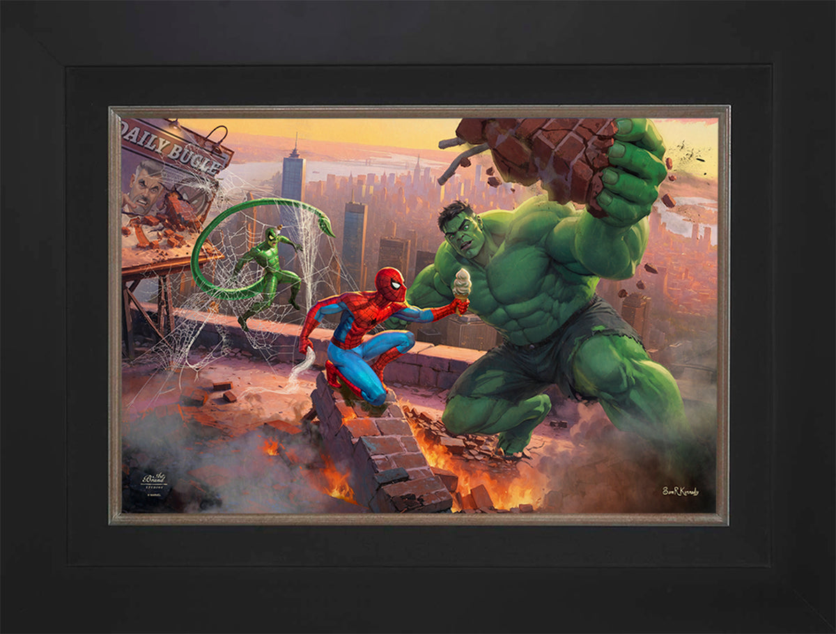 Spider-Man A Soft Serve Turneth Away Wrath - Limited Edition Canvas