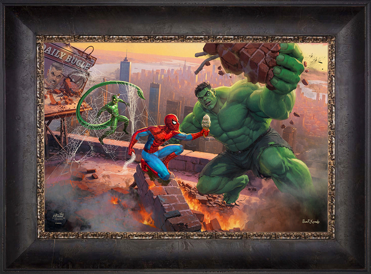 Spider-Man A Soft Serve Turneth Away Wrath - Limited Edition Canvas