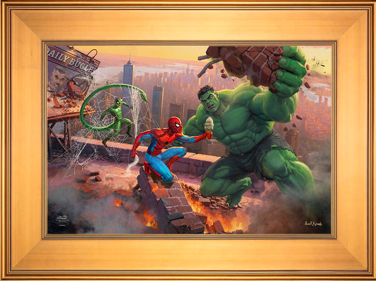 Spider-Man A Soft Serve Turneth Away Wrath - Limited Edition Canvas