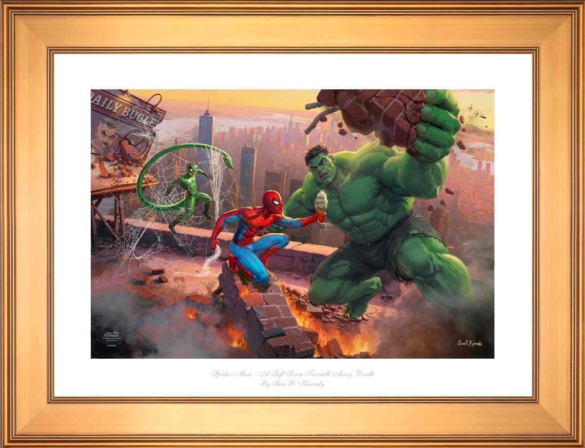Spider-Man A Soft Serve Turneth Away Wrath - Limited Edition Paper