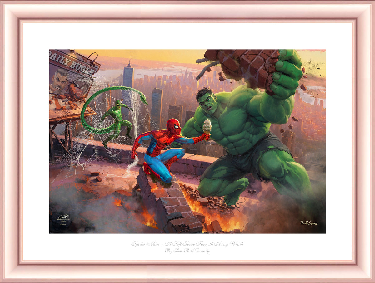 Spider-Man A Soft Serve Turneth Away Wrath - Limited Edition Paper