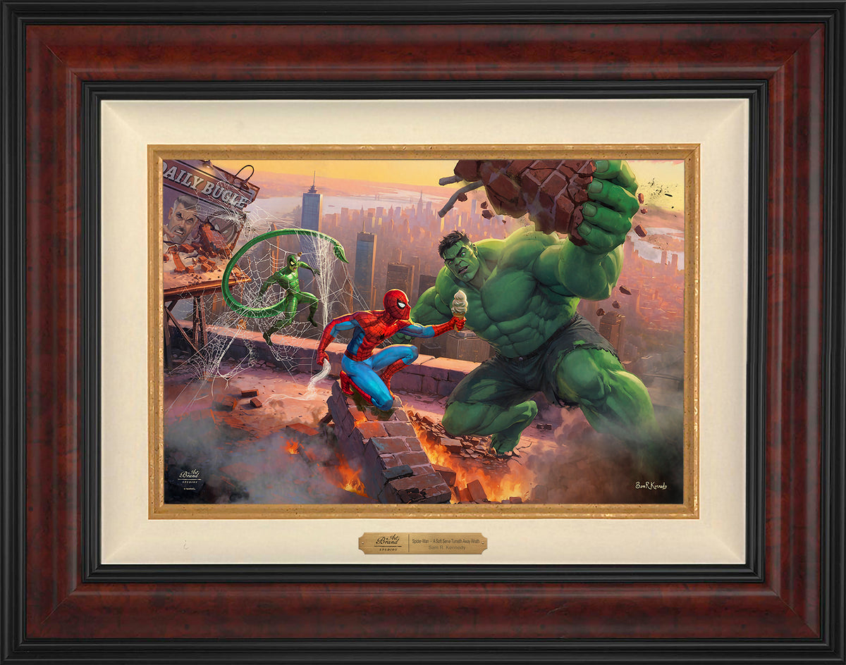 Spider-Man A Soft Serve Turneth Away Wrath - Limited Edition Canvas