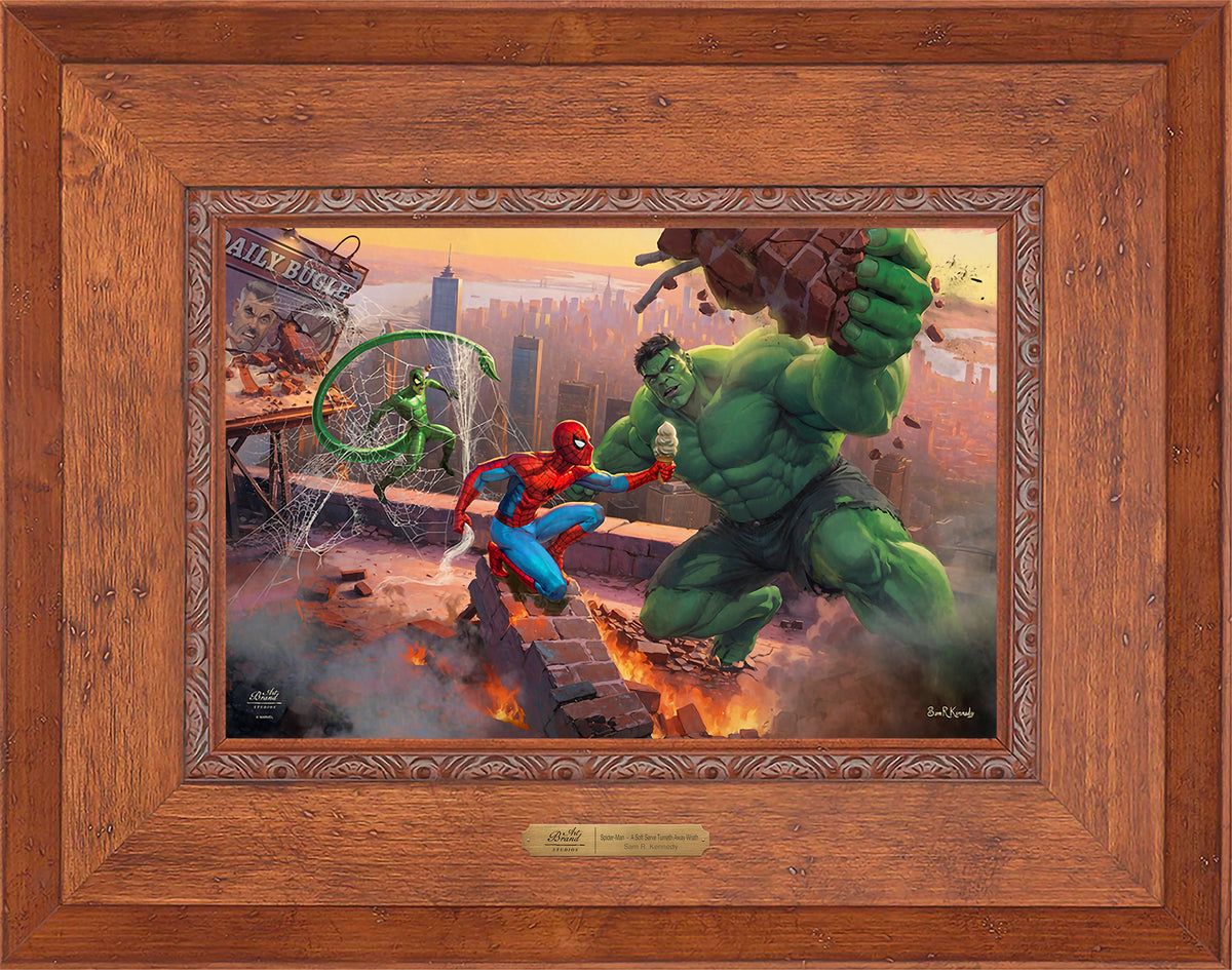 Spider-Man A Soft Serve Turneth Away Wrath - Limited Edition Canvas