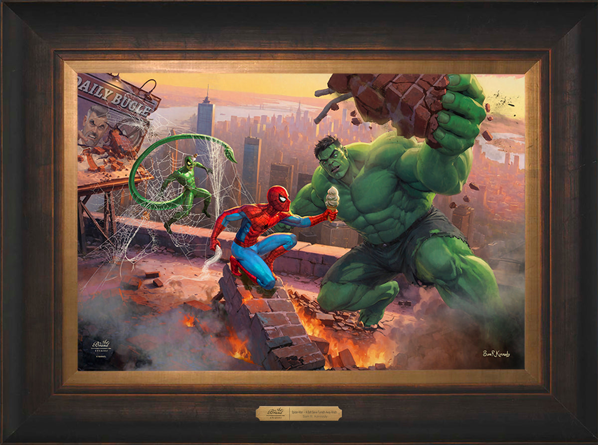 Spider-Man A Soft Serve Turneth Away Wrath - Limited Edition Canvas