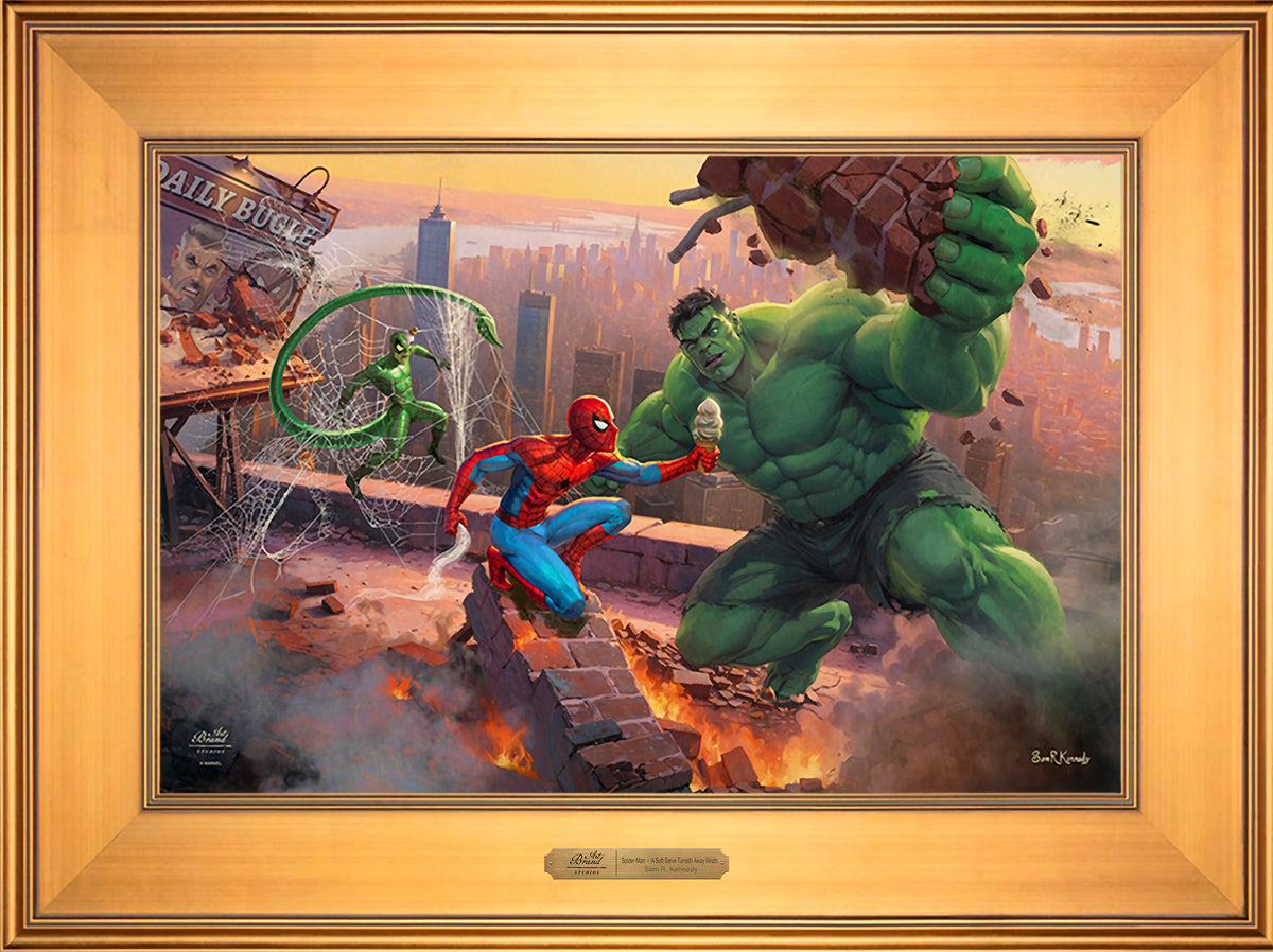 Spider-Man A Soft Serve Turneth Away Wrath - Limited Edition Canvas