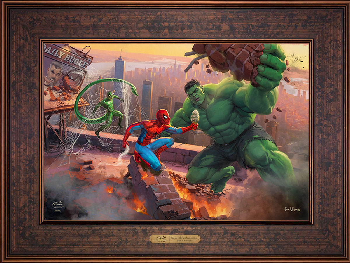 Spider-Man A Soft Serve Turneth Away Wrath - Limited Edition Canvas