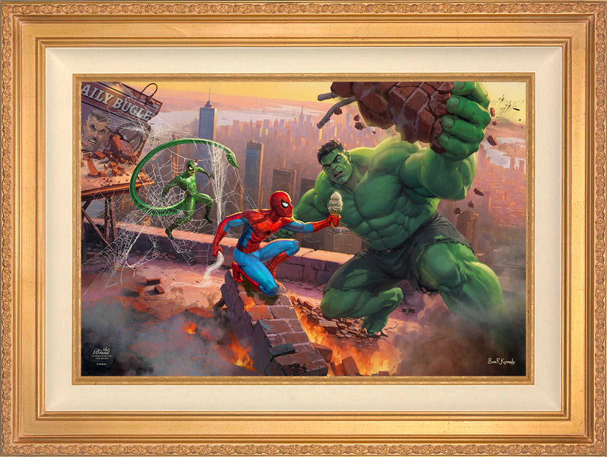 Spider-Man A Soft Serve Turneth Away Wrath - Limited Edition Canvas