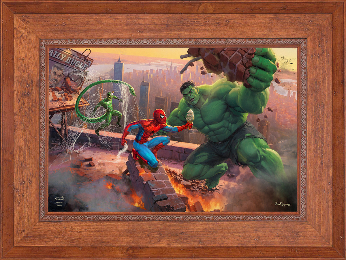 Spider-Man A Soft Serve Turneth Away Wrath - Limited Edition Canvas