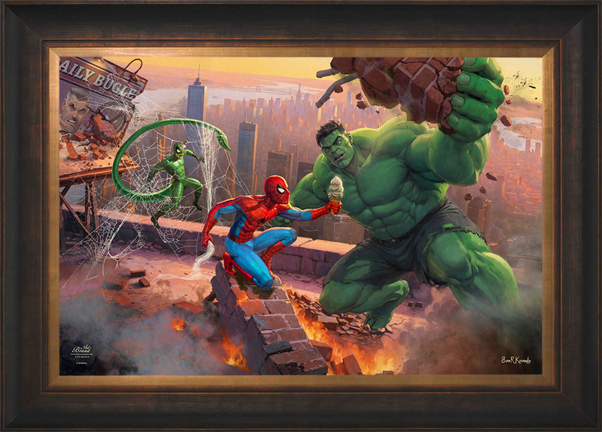 Spider-Man A Soft Serve Turneth Away Wrath - Limited Edition Canvas