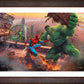 Spider-Man A Soft Serve Turneth Away Wrath - Limited Edition Paper