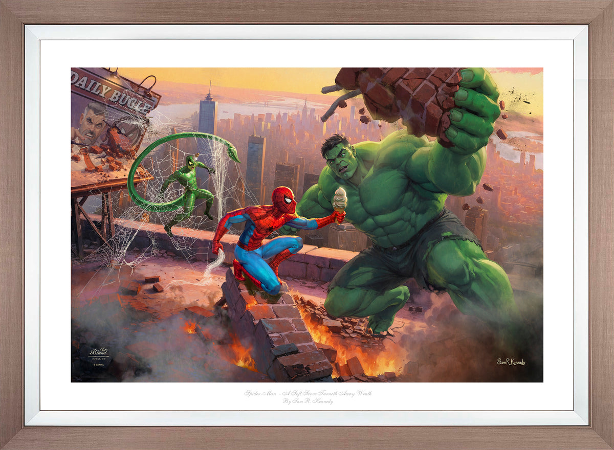 Spider-Man A Soft Serve Turneth Away Wrath - Limited Edition Paper
