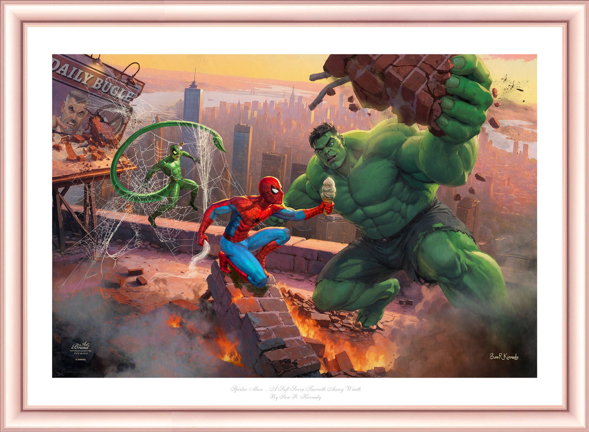 Spider-Man A Soft Serve Turneth Away Wrath - Limited Edition Paper