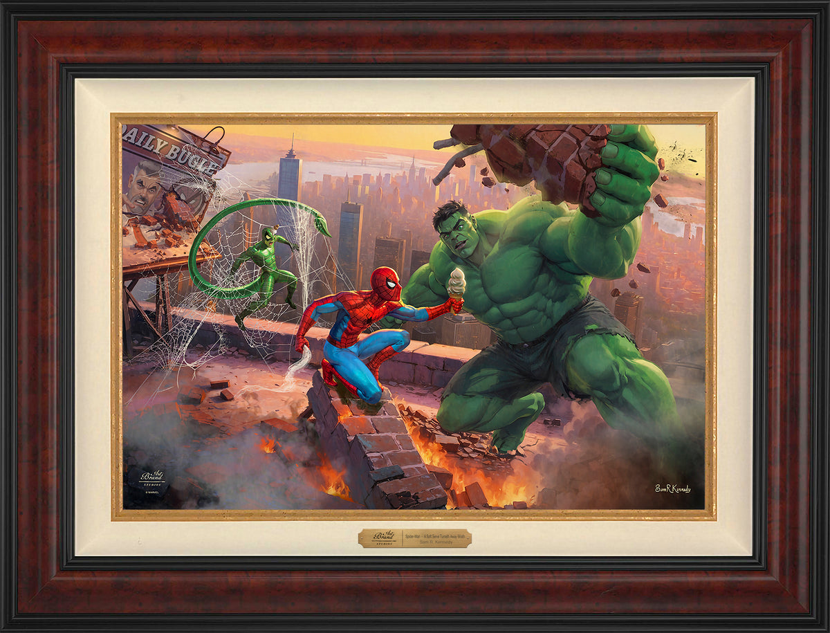 Spider-Man A Soft Serve Turneth Away Wrath - Limited Edition Canvas