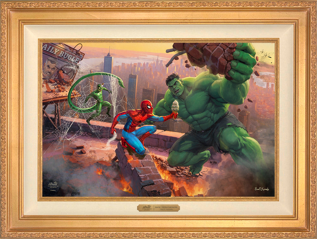 Spider-Man A Soft Serve Turneth Away Wrath - Limited Edition Canvas