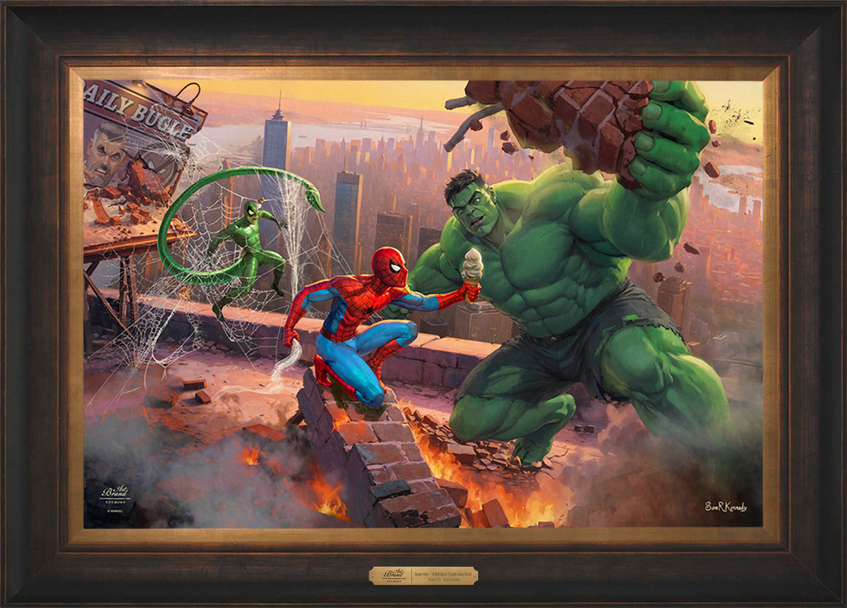 Spider-Man A Soft Serve Turneth Away Wrath - Limited Edition Canvas