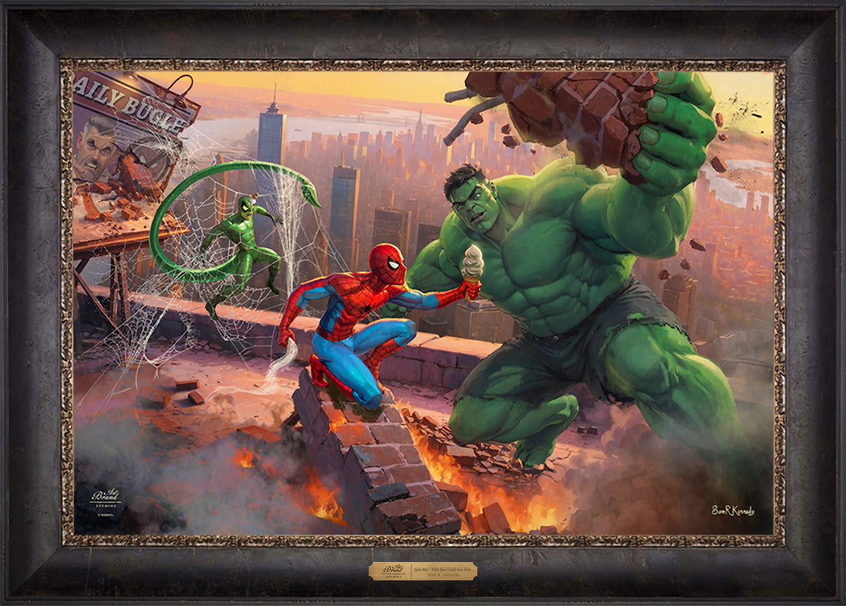 Spider-Man A Soft Serve Turneth Away Wrath - Limited Edition Canvas