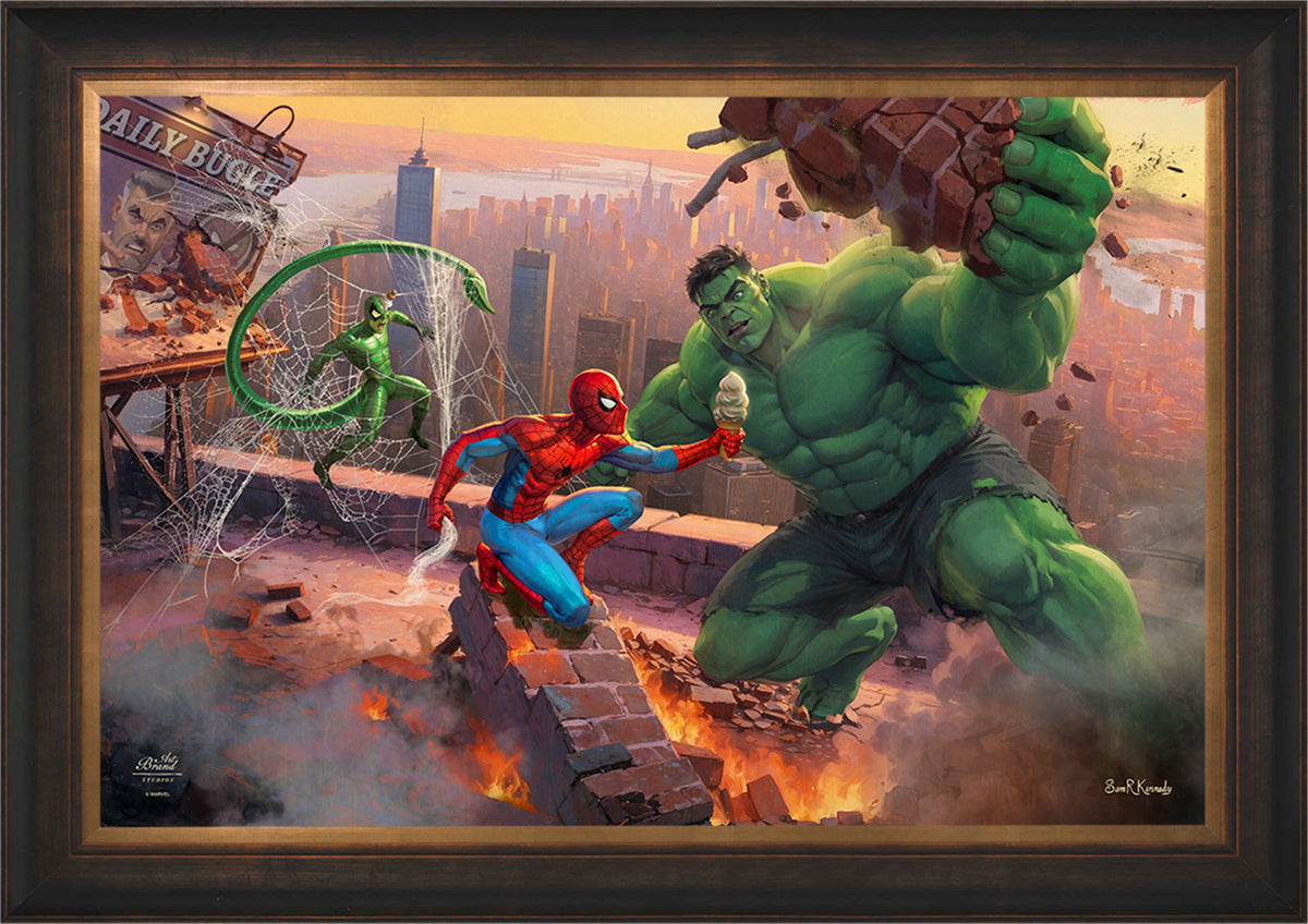 Spider-Man A Soft Serve Turneth Away Wrath - Limited Edition Canvas