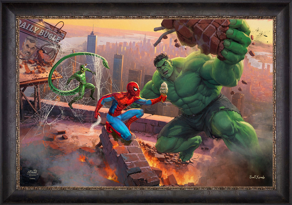 Spider-Man A Soft Serve Turneth Away Wrath - Limited Edition Canvas