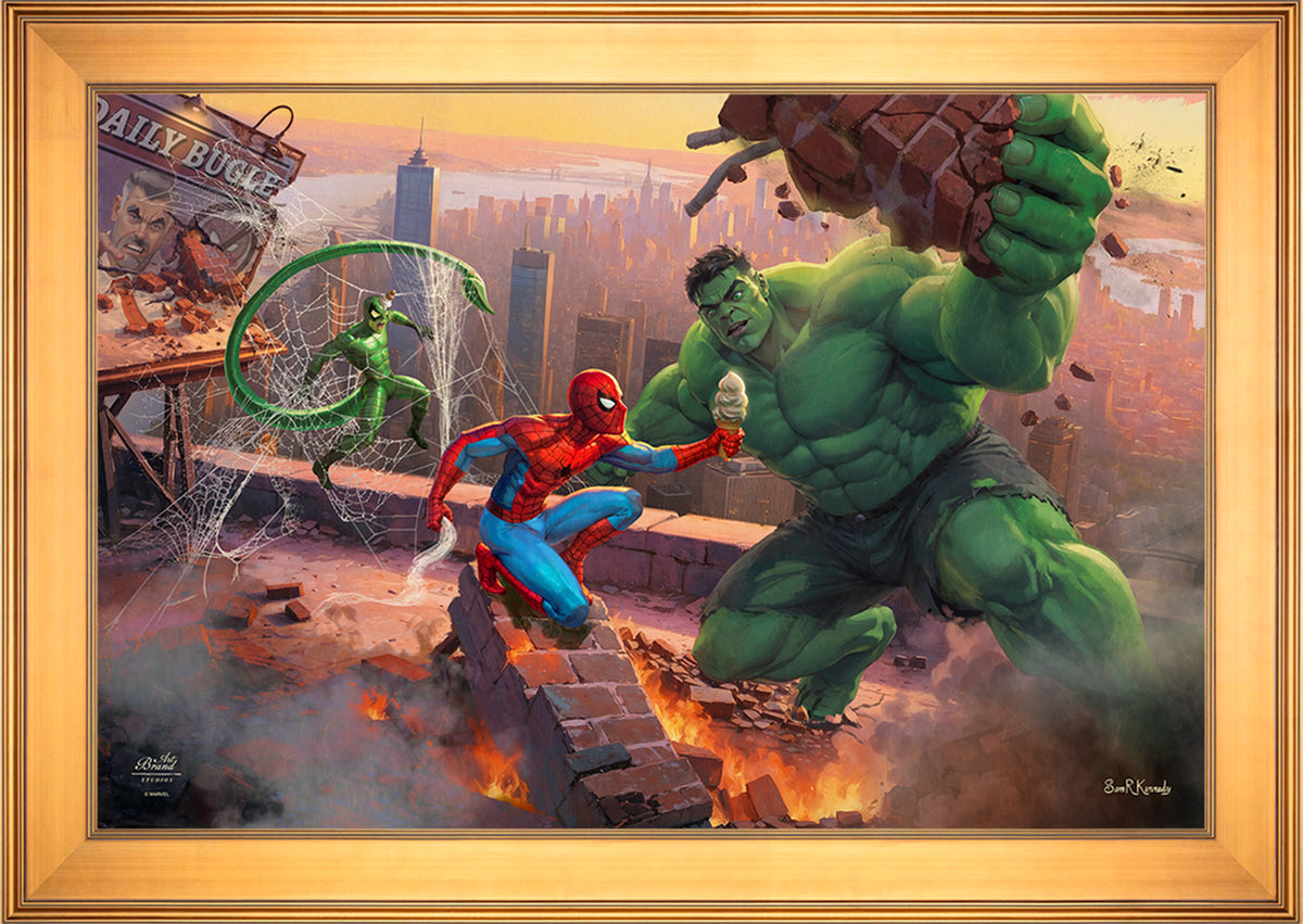 Spider-Man A Soft Serve Turneth Away Wrath - Limited Edition Canvas