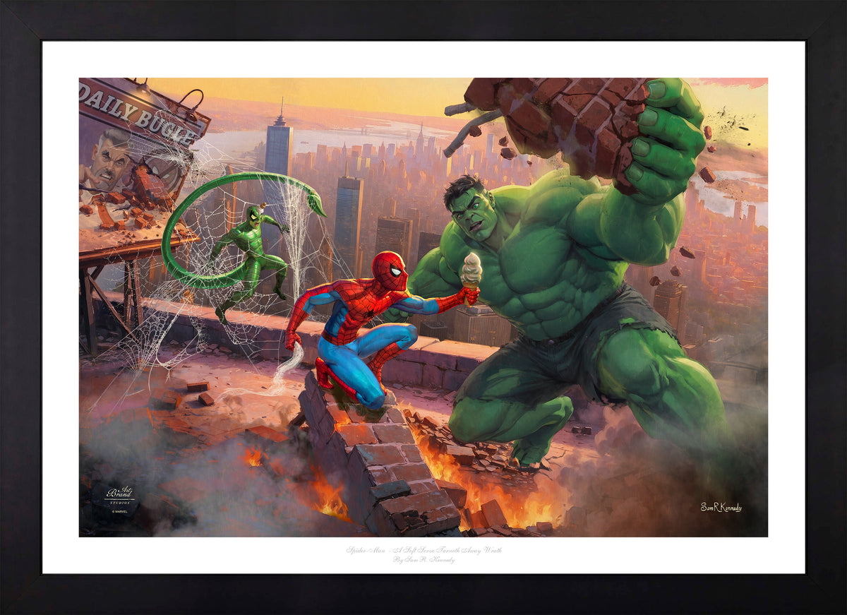 Spider-Man A Soft Serve Turneth Away Wrath - Limited Edition Paper