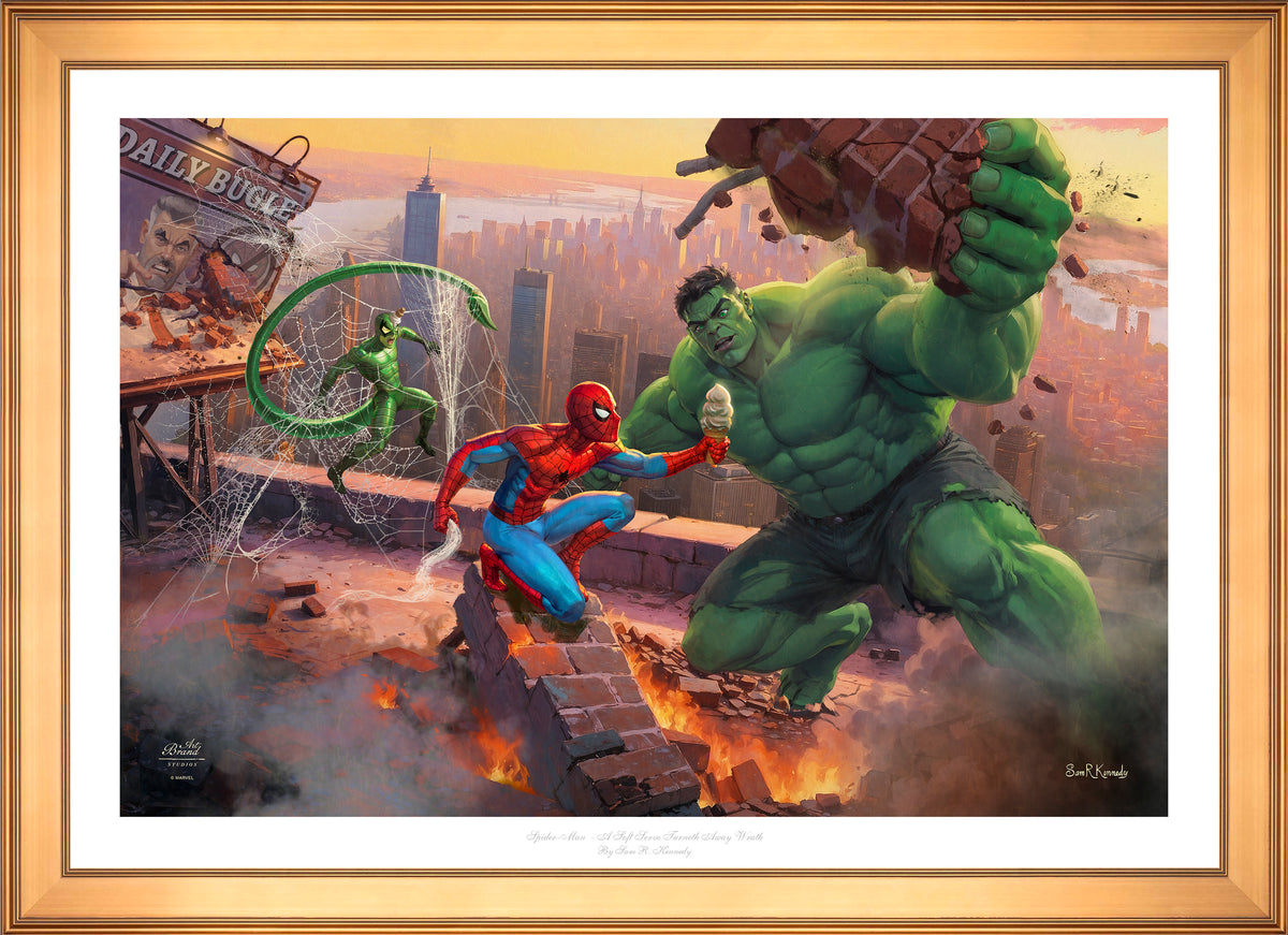 Spider-Man A Soft Serve Turneth Away Wrath - Limited Edition Paper